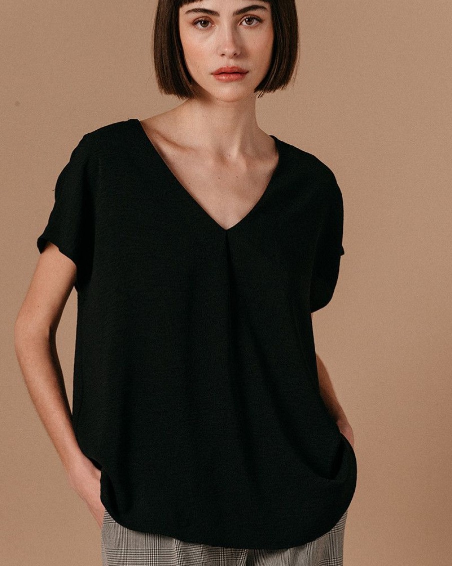 Tops & Tee-Shirts Grace & Mila | Top Lemon Noir