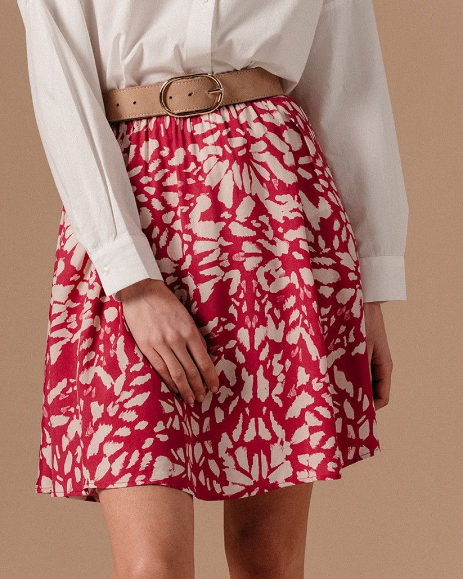 Jupes & Shorts Grace & Mila | Jupe Lava Pivoine