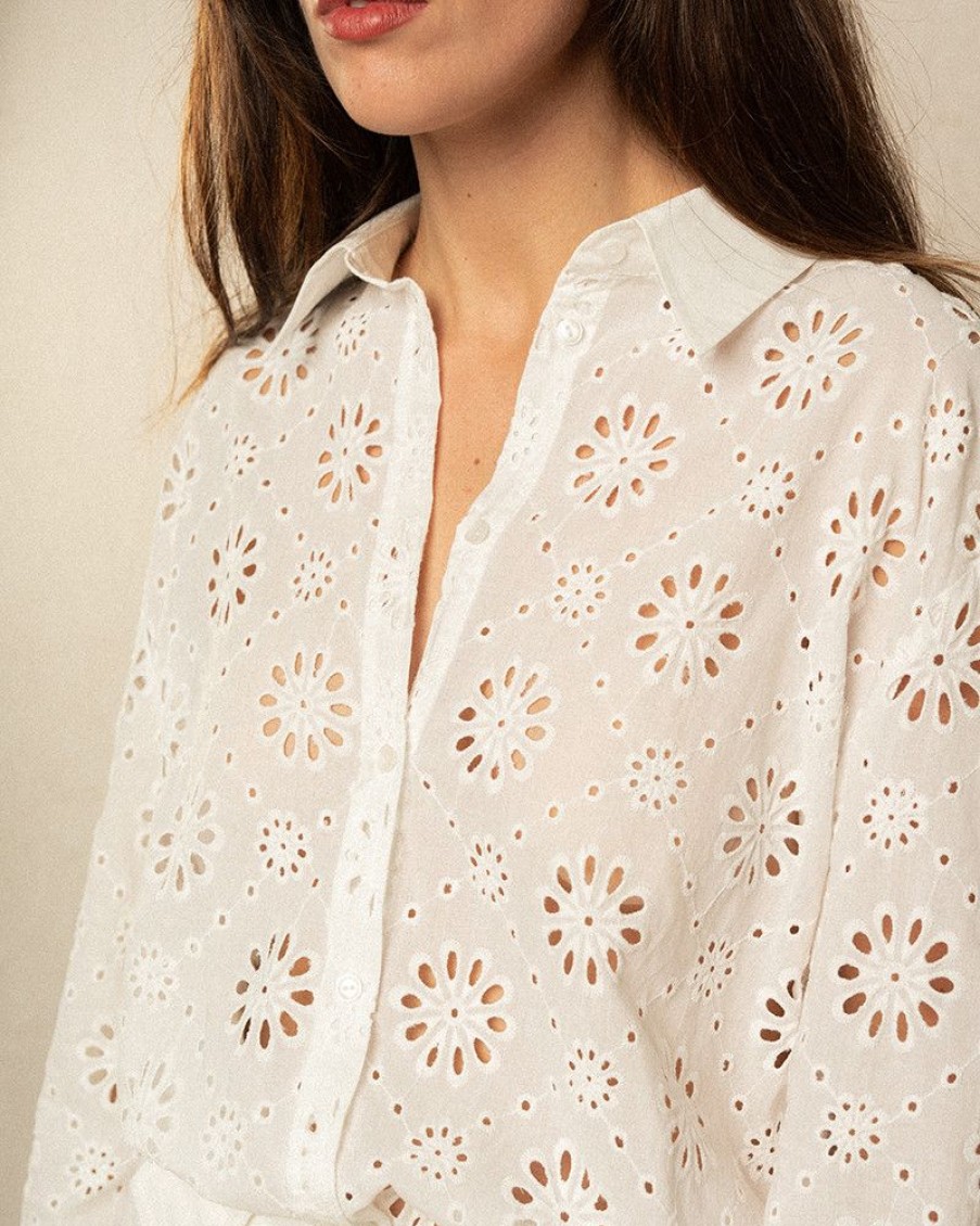 Blouses & Chemises Grace & Mila | Chemise Ivona Ecru