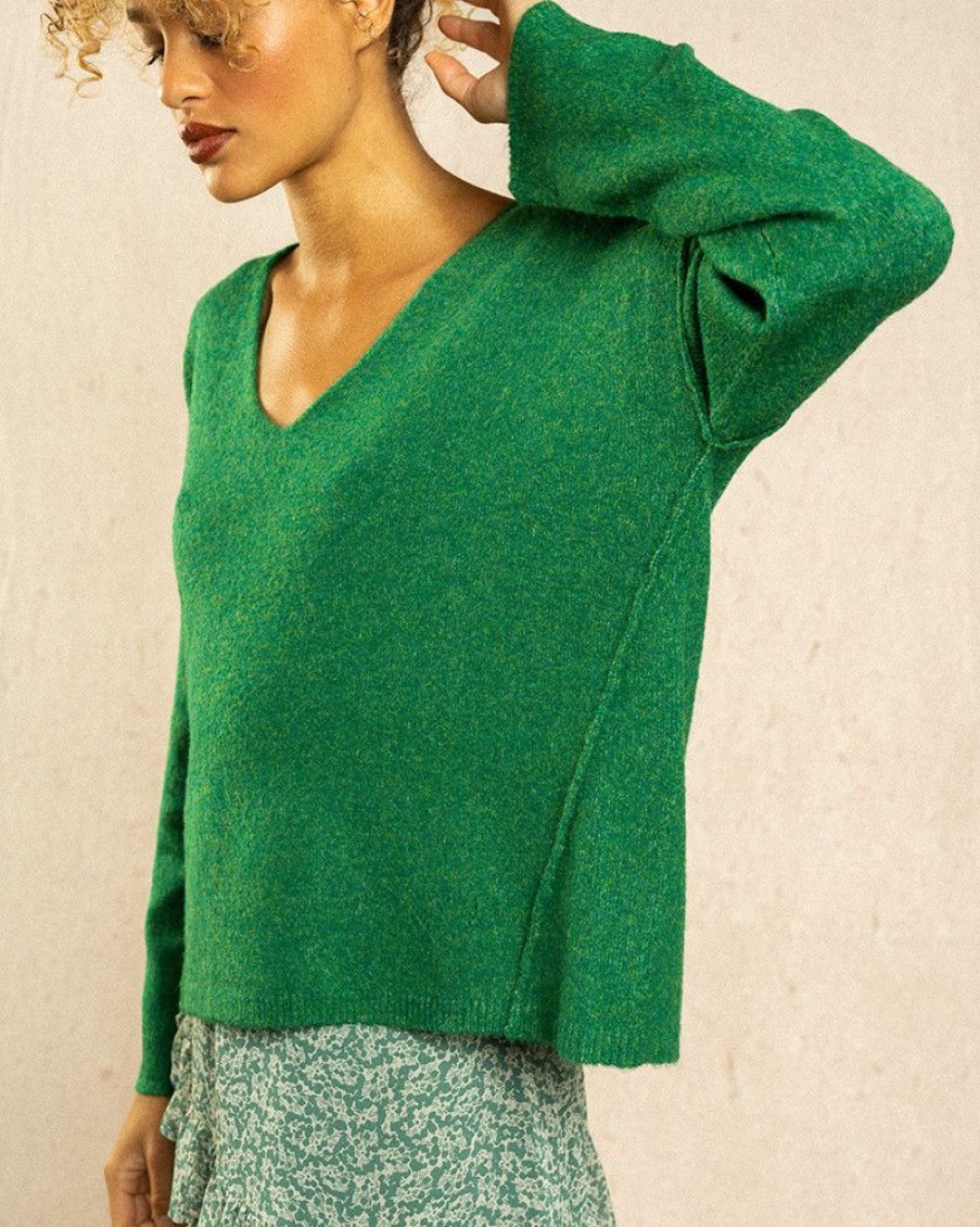 Pulls & Cardigans Grace & Mila | Pull Ideale Vert