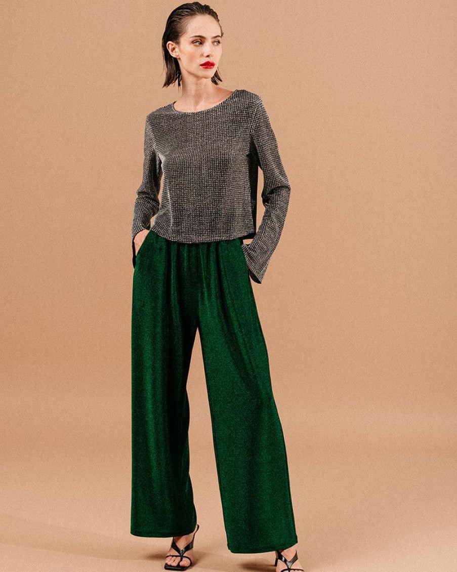 Pantalons Grace & Mila | Pantalon Lorenzo Vert