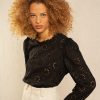 Blouses & Chemises Grace & Mila | Blouse Isa Noir