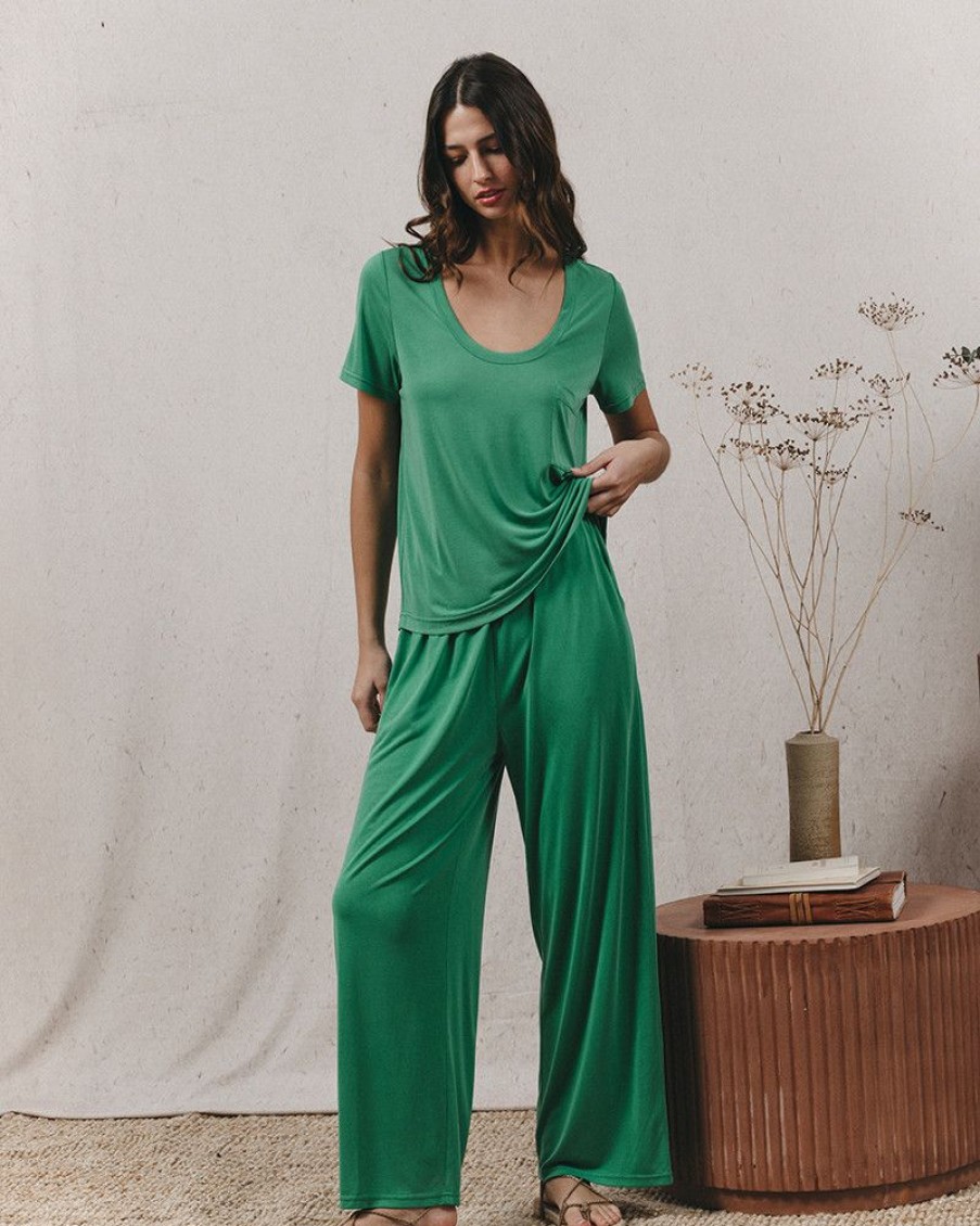 Pantalons Grace & Mila | Pantalon Karite Vert