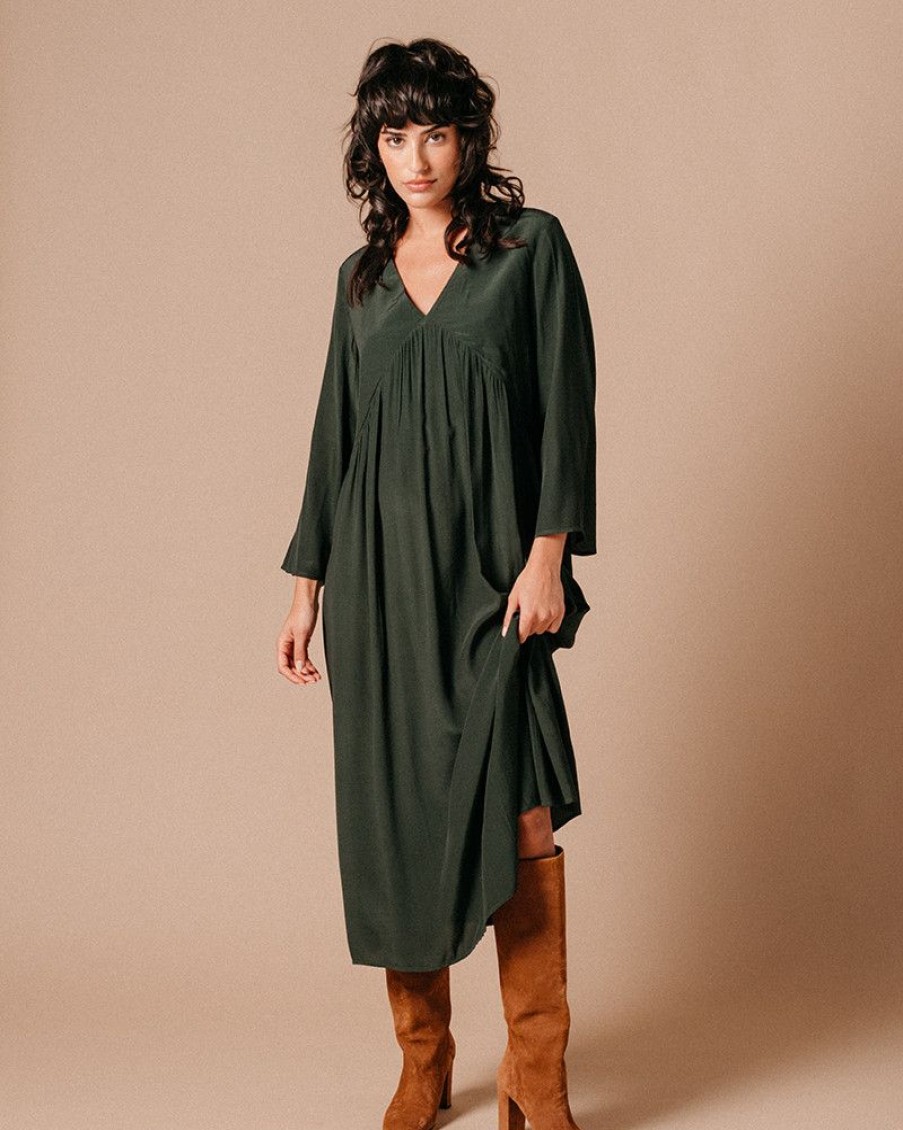 Robes Grace & Mila | Robe Lavinia Vert