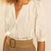 Blouses & Chemises Grace & Mila | Blouse Ilona Beige