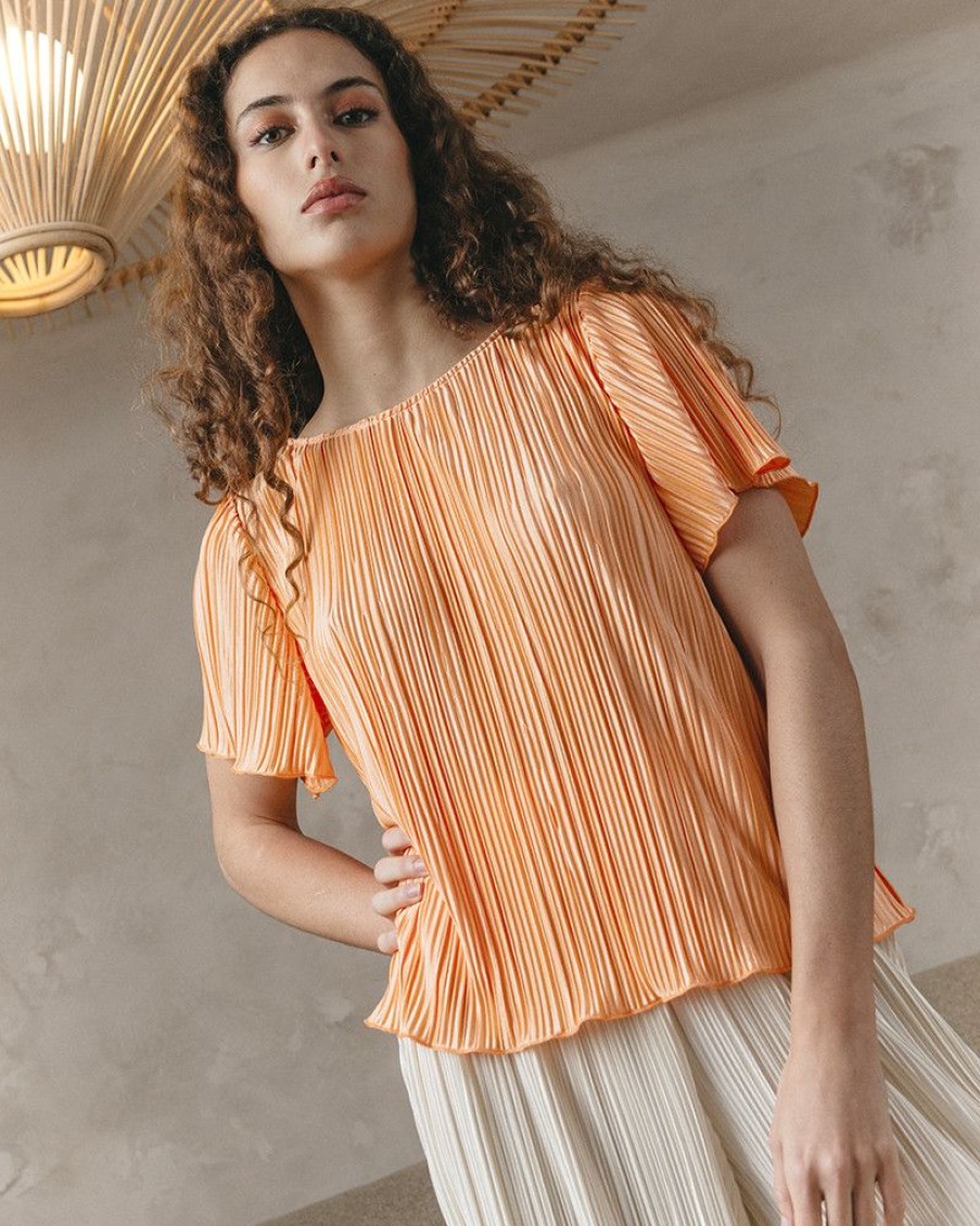 Tops & Tee-Shirts Grace & Mila | Top Jeux Orange