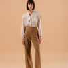 Pantalons Grace & Mila | Pantalon Logan Camel