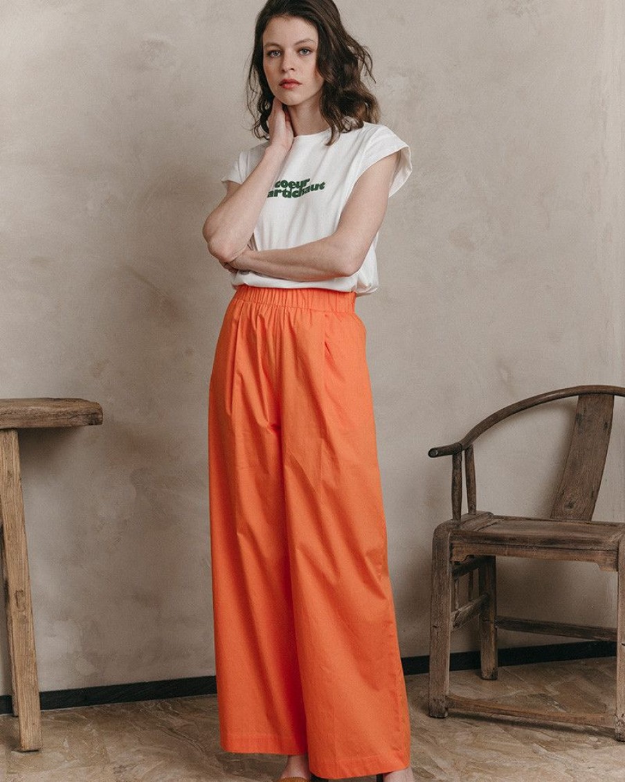 Pantalons Grace & Mila | Pantalon Jonathan Orange