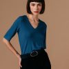 Tops & Tee-Shirts Grace & Mila | Teeshirt Layer Bleu