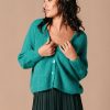 Pulls & Cardigans Grace & Mila | Cardigan Lamia Vert