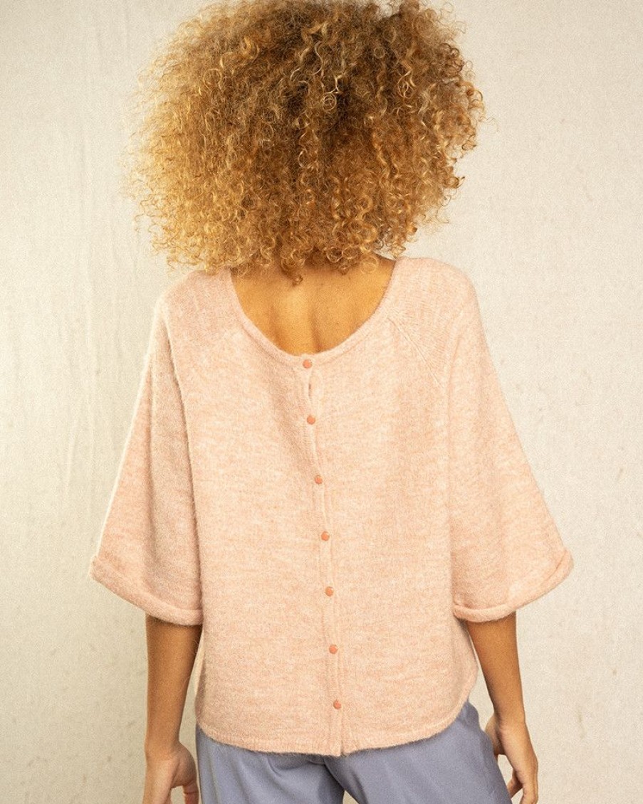 Pulls & Cardigans Grace & Mila | Cardigan Idylle Rose