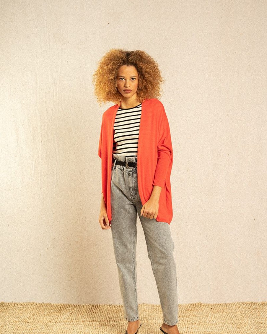 Pulls & Cardigans Grace & Mila | Cardigan Igor Rouge