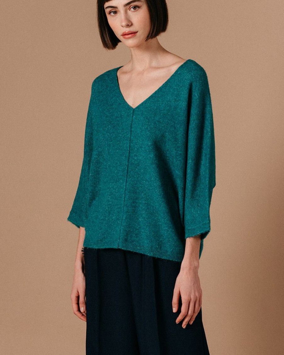 Pulls & Cardigans Grace & Mila | Pull Lamara Vert