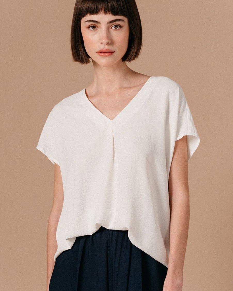 Tops & Tee-Shirts Grace & Mila | Top Lemon Ecru