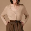 Pulls & Cardigans Grace & Mila | Gilet Lafayette Beige