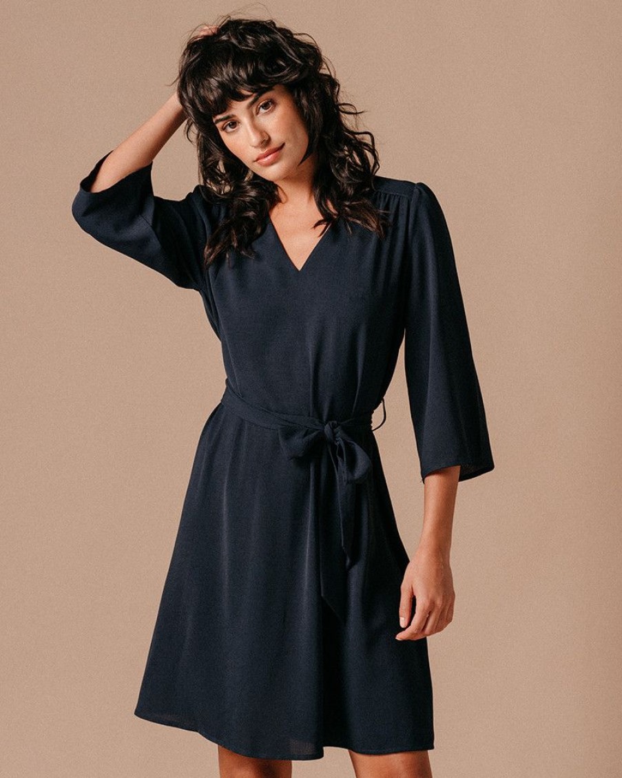 Robes Grace & Mila | Robe Lena Marine