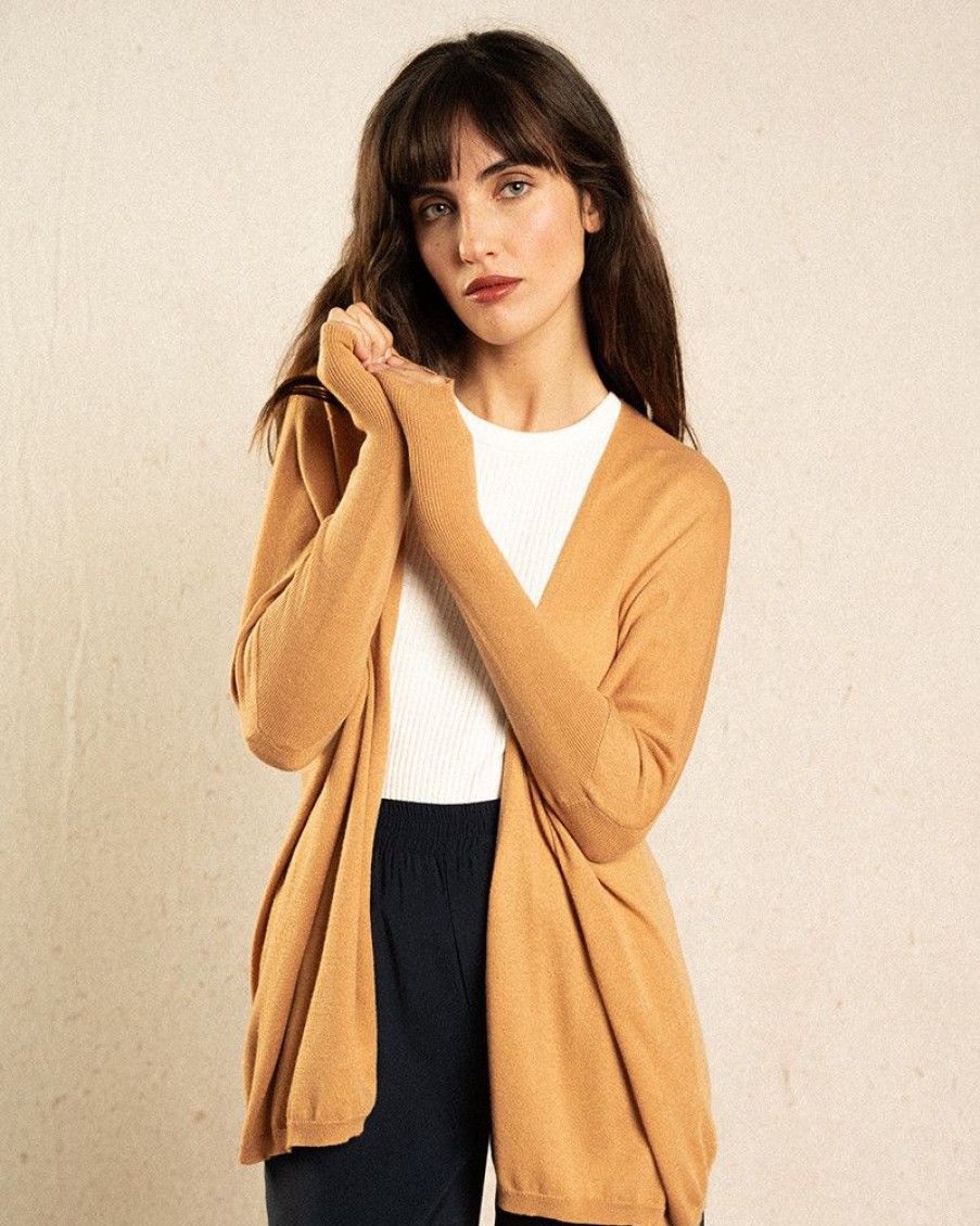 Pulls & Cardigans Grace & Mila | Cardigan Igor Camel