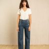 Pantalons Grace & Mila | Jean 60 Bleu Moyen