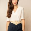 Tops & Tee-Shirts Grace & Mila | Top India Ecru