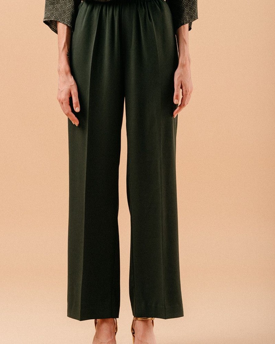 Pantalons Grace & Mila | Pantalon Louis Vert