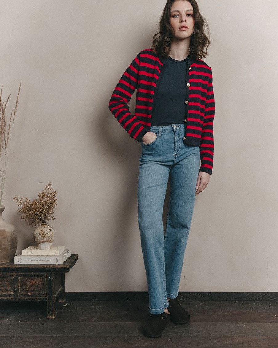 Pulls & Cardigans Grace & Mila | Cardigan Jockey Marine