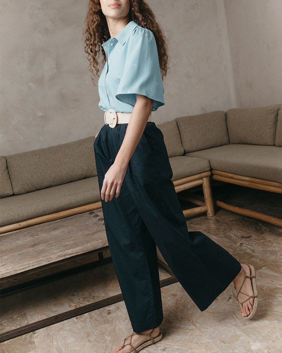 Pantalons Grace & Mila | Pantalon Jonathan Marine