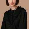 Blouses & Chemises Grace & Mila | Blouse Liege Noir