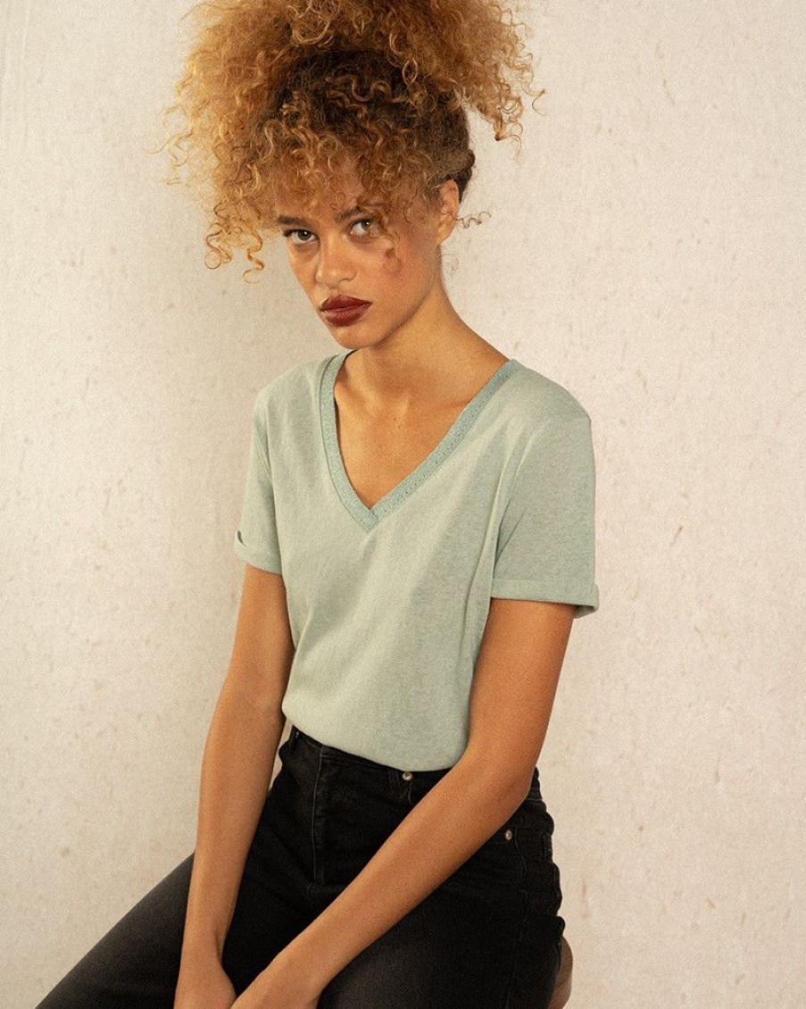 Tops & Tee-Shirts Grace & Mila | Teeshirt Isidore Vert