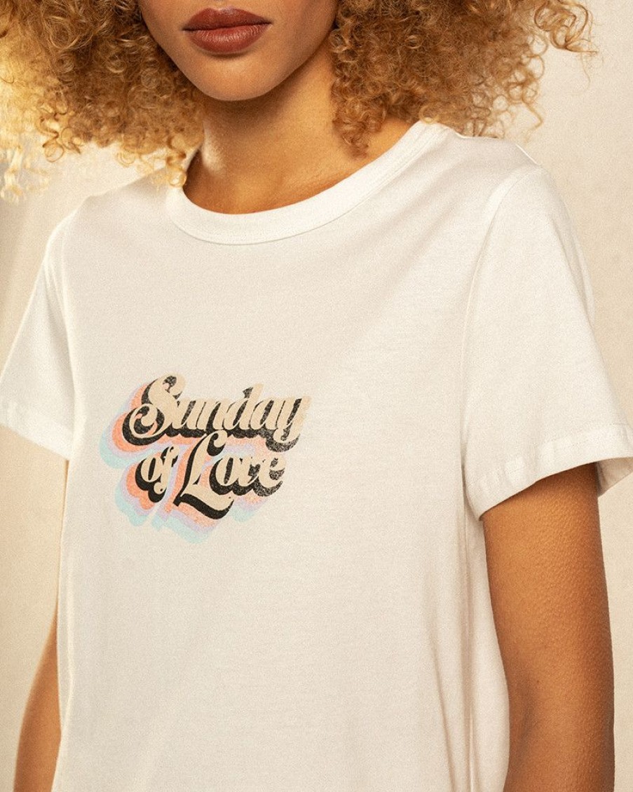 Tops & Tee-Shirts Grace & Mila | Teeshirt Inouk Ecru